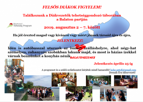 Felhívás 2019 tábor