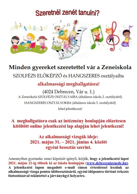 Felvételi plakát 2021-2022 a Zeneiskolában_001